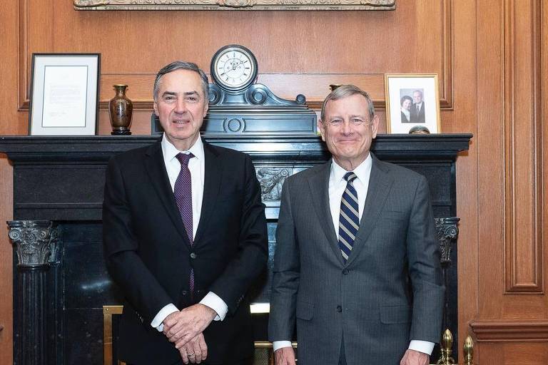 Barroso se reúne com presidente da Suprema Corte dos EUA