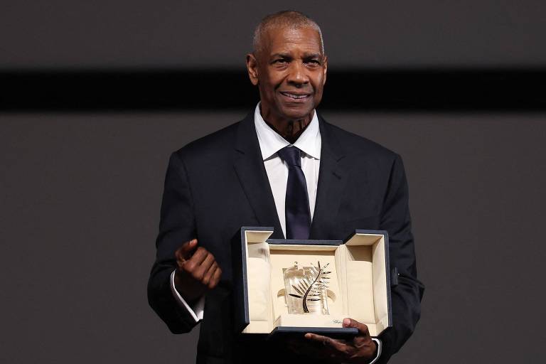 Denzel Washington recebe Palma de Ouro honorária no Festival de Cannes