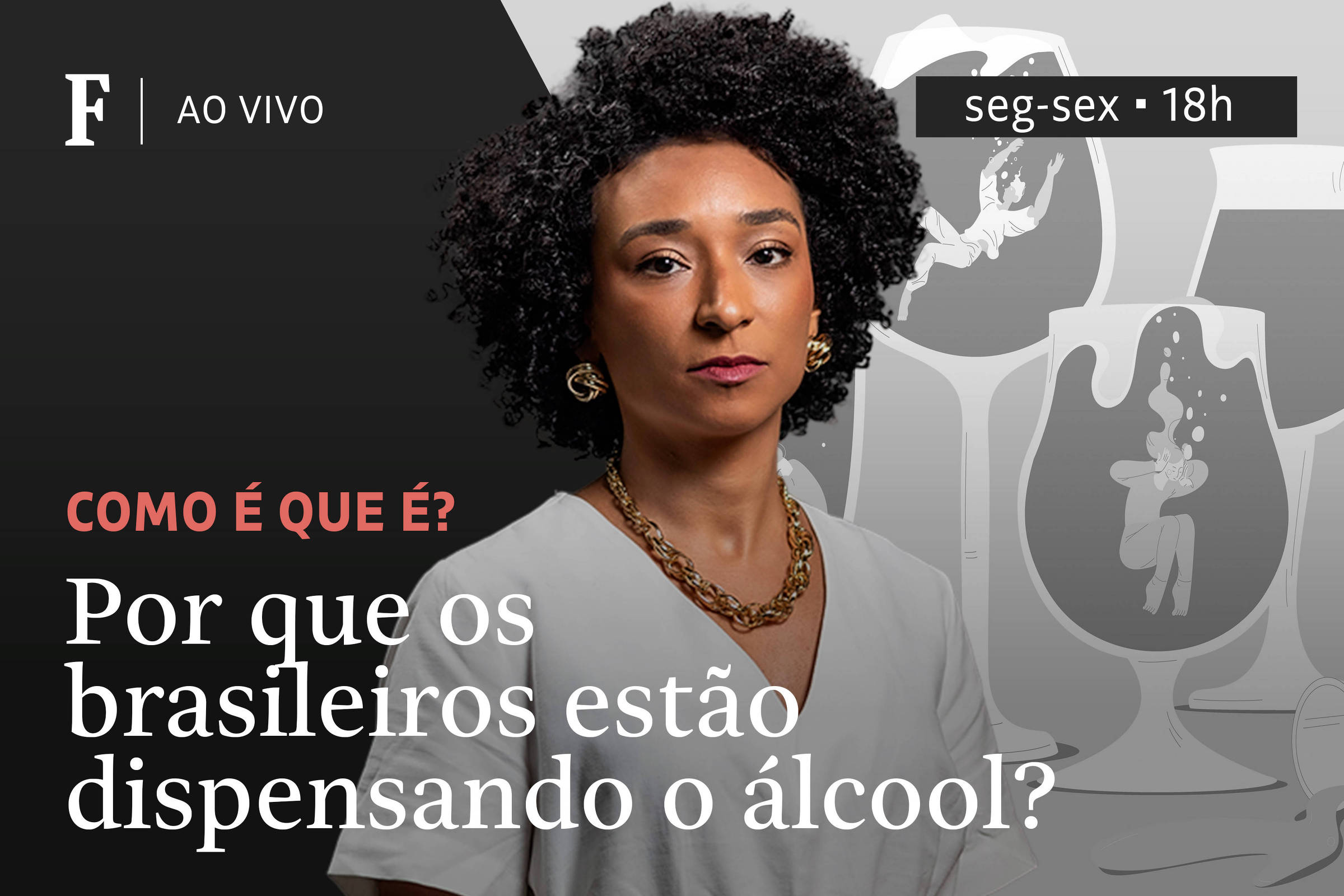 Por que os brasileiros estão dispensando o álcool?