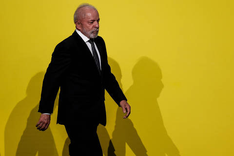 BRASILIA,DF, 20-05-2025:  O presidente Luiz Inácio Lula da Silva participa da Marcha dos prefeitos em Defesa dos Municipios, no CICB  . (FOTO: Gabriela Biló/Folhapress, POLITICA)