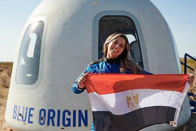 'Seu país e sua riqueza não deveriam definir se você pode ou não sair da Terra', diz Sara Sabry, primeira africana a ir ao espaço