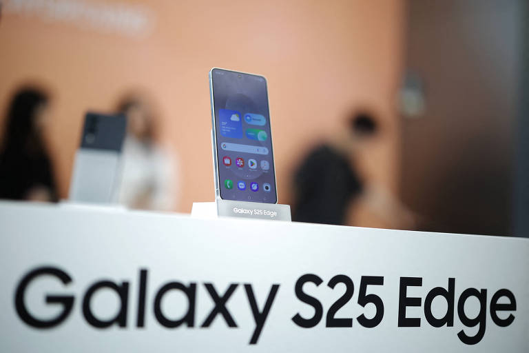 Samsung Galaxy S25 Edge chega ao Brasil neste mês por R$ 8.799