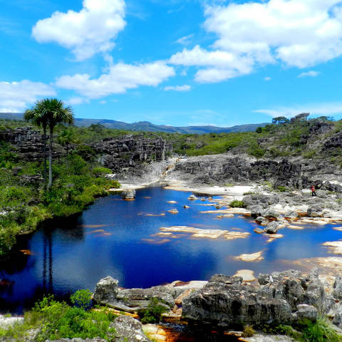 Cordilheira do Espinhaço, em Minas Gerais