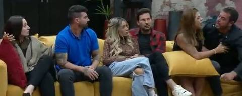 Dhomini parte para cima de mulher no Power Couple