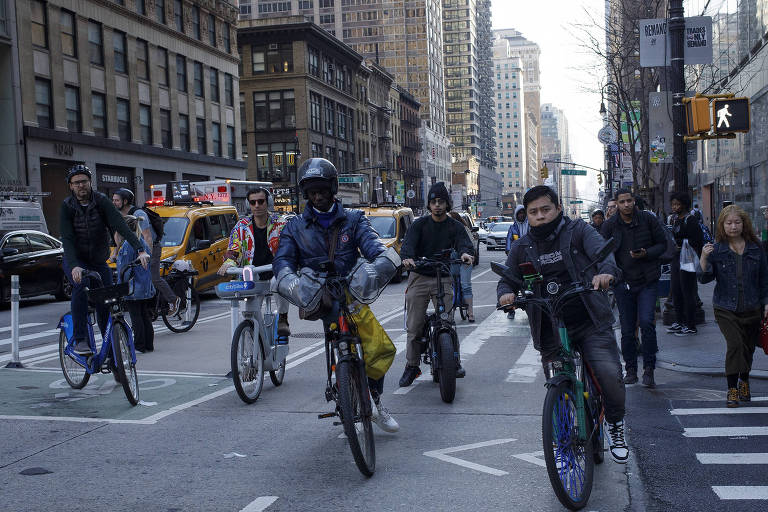 Em Nova York, pedalar pode dar cadeia