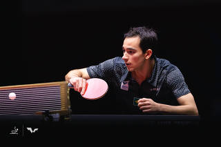Hugo Calderano em Doha