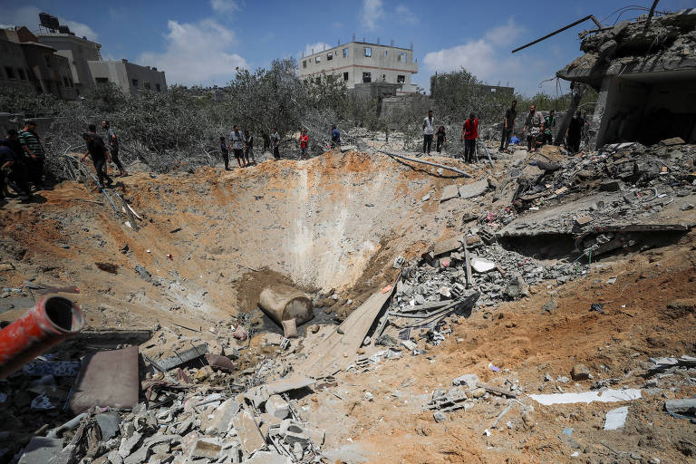 Israel usou palestinos como escudos humanos na Faixa de Gaza, diz agência
