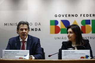 HADDAD E TEBET BLOQUEIO NAS CONTAS