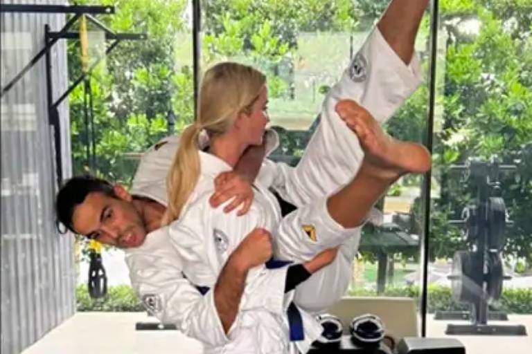 Filha de Trump posta foto treinando jiu-jítsu com cunhado de Gisele Bündchen