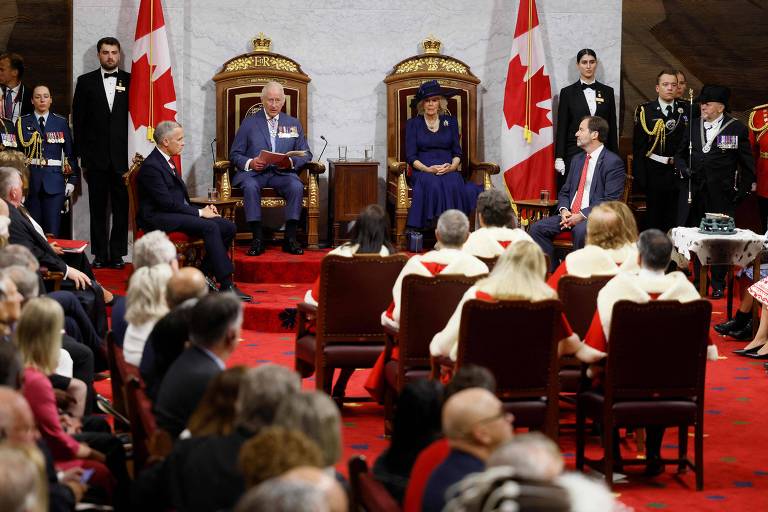 Rei Charles 3º defende autodeterminação do Canadá em meio a tensão com Estados Unidos