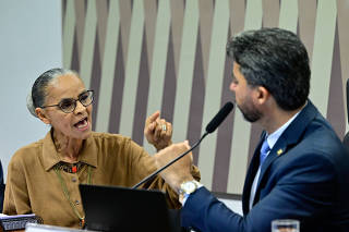 Discussao Marina Silve e  Marcos Rogério