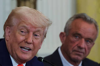 U.S. President Trump attends a MAHA Commission event, at the White House