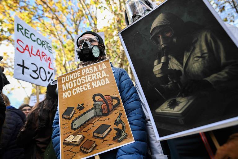 Os cientistas dizem que estão sofrendo dificuldades sem precedentes durante o governo Milei