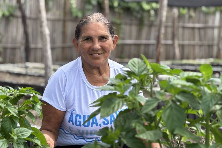 ONG de meninas fornece água 'na terra dos encantados'
