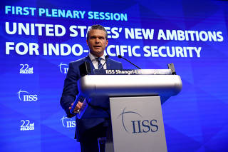 IISS Shangri-La Dialogue security summit in Singapore
