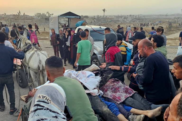 Ataque de Israel mata ao menos 31 perto de centro de ajuda humanitária, dizem médicos