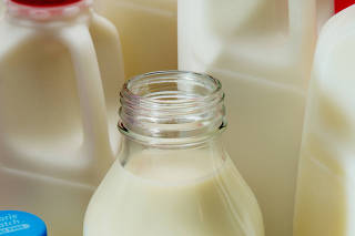 Milk in New York, May 13, 2025. (Eric Helgas/The New York Times)