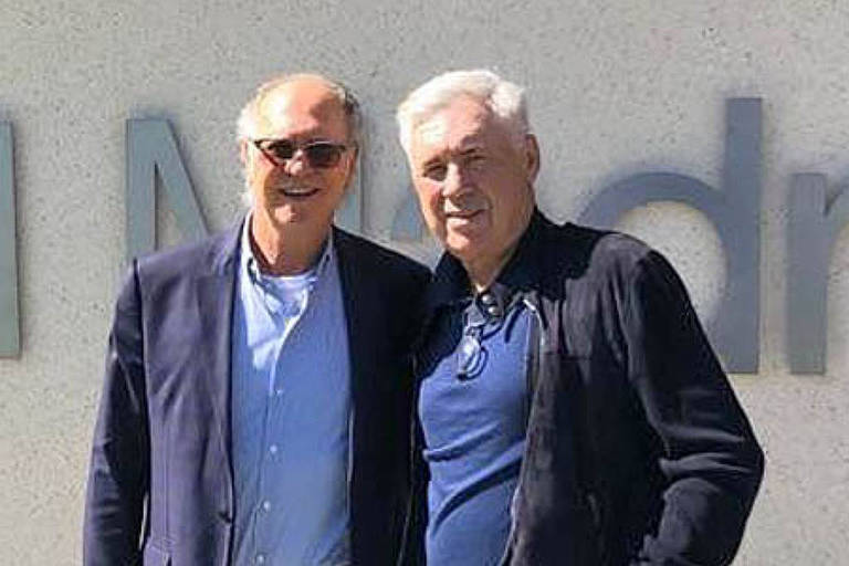 Ancelotti é capaz de desmontar problemas, afirma velho amigo Falcão