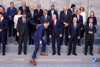 NATO defence ministers meeting in Brussels