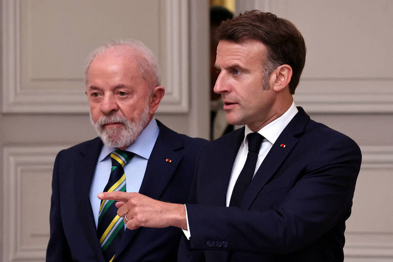 Abra seu coração para acordo com o Mercosul, diz Lula a Macron