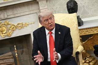 President Donald Trump hosts German Chancellor Friedrich Merz