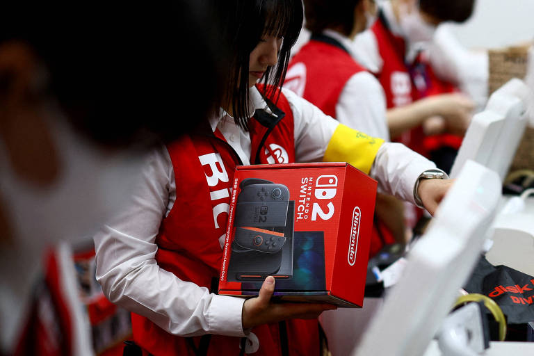Alta demanda faz Nintendo Switch 2 esgotar no Brasil no primeiro dia de vendas
