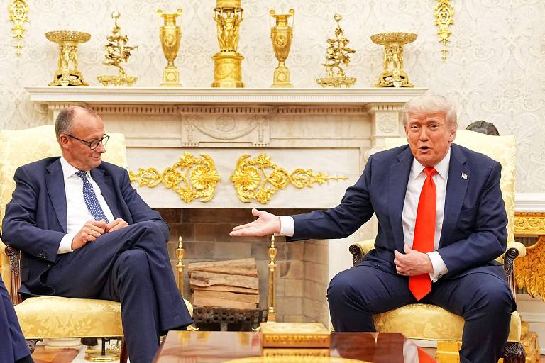 Trump diz que Dia D foi ruim para Alemanha, e Merz rebate: 'Foi a nossa liberação'
