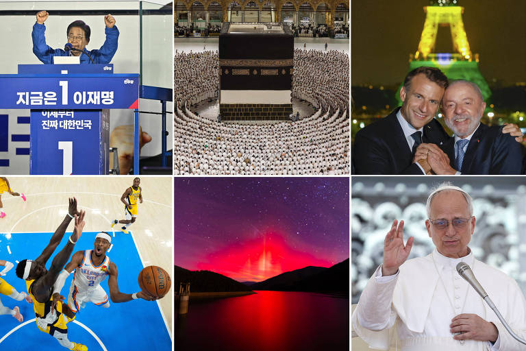 6 imagens que marcaram a semana ao redor do mundo, descritas em detalhe no resto da galeria.