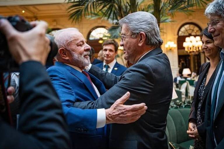 Fala de Lula sobre genocídio em Gaza ajuda esquerda francesa, diz Mélenchon