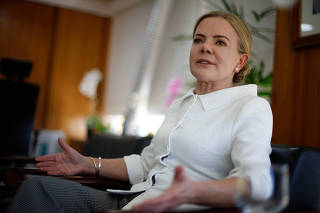 Entrevista com Gleisi Hoffmann