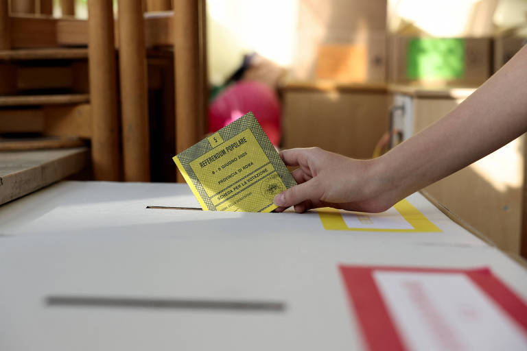 Referendo sobre cidadania na Itália fracassa por não alcançar 50% de participação