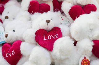 Valentine's Day celebrations in London