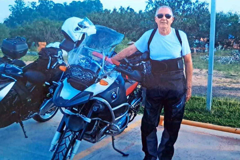Mortes: Aprendeu a gostar de motos na velhice e ganhou o mundo em duas rodas
