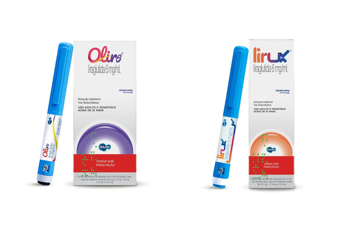 EMS anuncia que lançará em agosto as primeiras canetas brasileiras para obesidade e diabetes