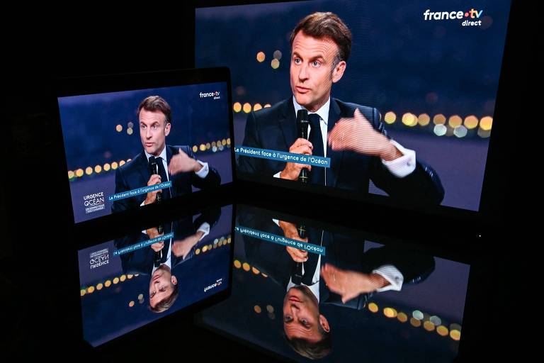 Macron diz que exploração de petróleo na Foz do Amazonas 'não é boa para o clima'
