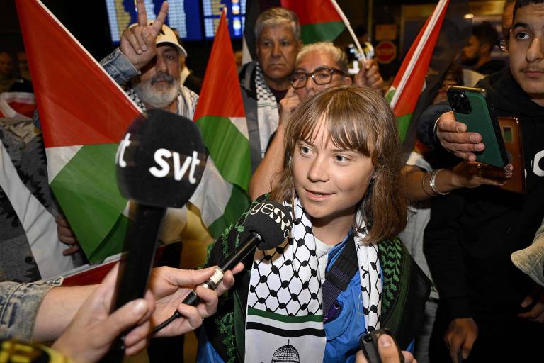 Missão a Gaza evidencia mudanças no ativismo de Greta Thunberg