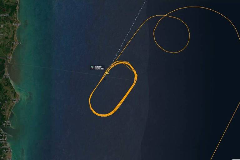 Voo inaugural da Azul entre Recife e Madri tem problema e dá voltas sobre o mar antes de voltar