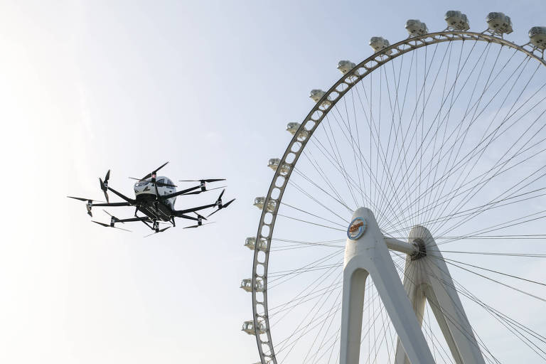 Com drones e carros voadores, 'economia de baixa altitude' da China decola