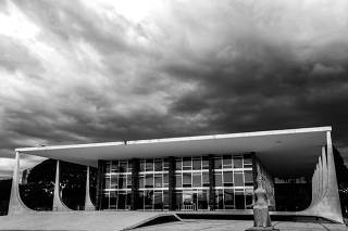Fachada da sede do STF