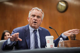 FILE PHOTO: Senate Committee on Appropriations hearing on the Department of Health and Human Services budget, in Washington