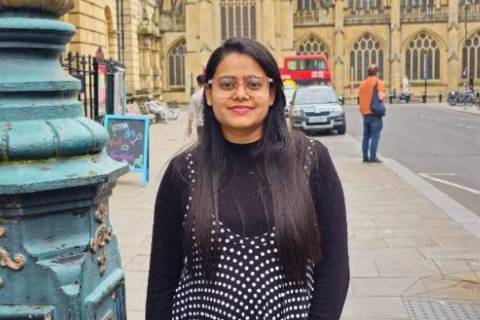Bhoomi Chauhan diz que perdeu seu voo para Londres após chegar atrasada ao aeroporto de Ahmedabad