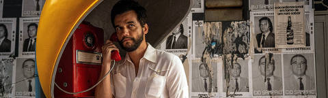 Cena do filme O Agente Secreto com Wagner Moura