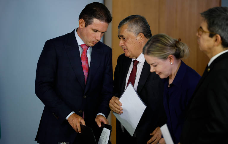 Rui e Gleisi se reúnem com Motta e líderes da Câmara para evitar derrubada de decreto do IOF