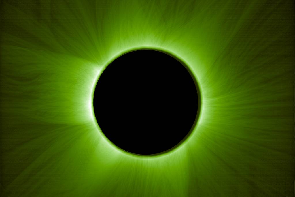 Missão europeia capta imagem da coroa solar durante eclipse artificial