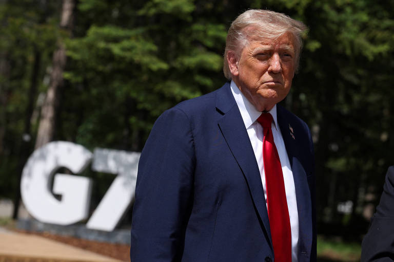 Trump volta do G7 mais cedo para os EUA devido a agravamento da guerra Israel-Irã