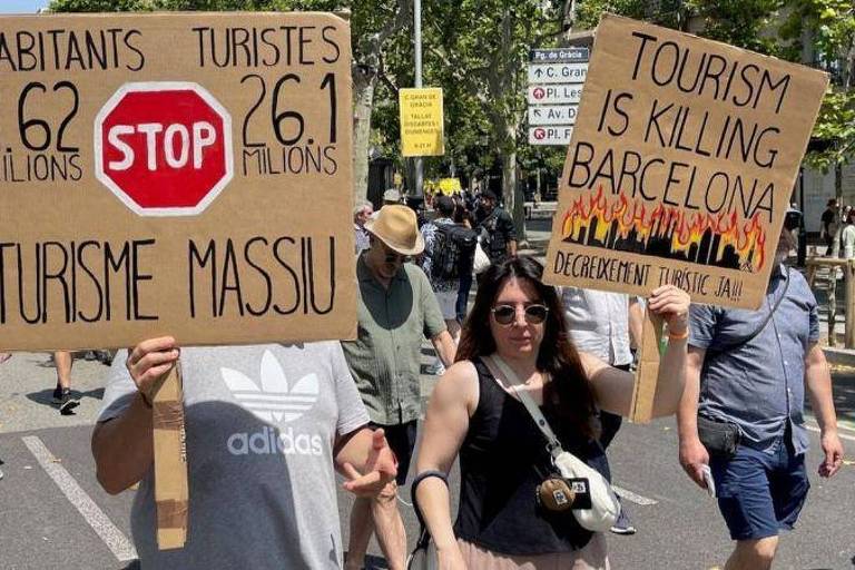 Os moradores de Barcelona que protestam contra excesso de turistas: 'Seu Airbnb era minha casa'