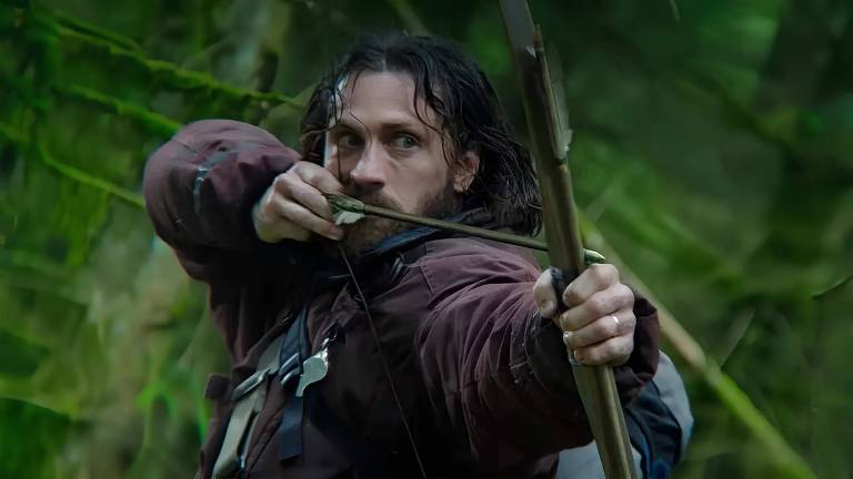 Aaron Taylor-Johnson em cena de 'Extermínio: A Evolução', de Danny Boyle