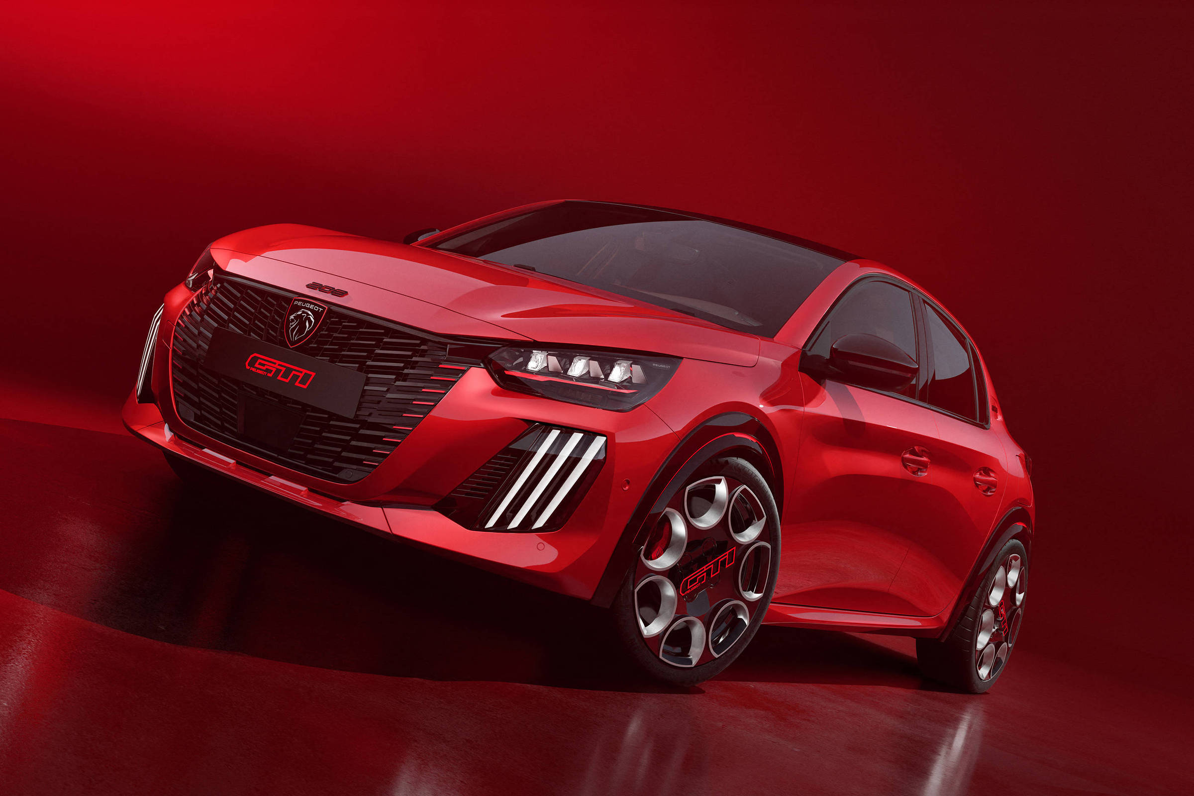 Peugeot resgata sigla GTI e revela E-208, hatch esportivo e elétrico