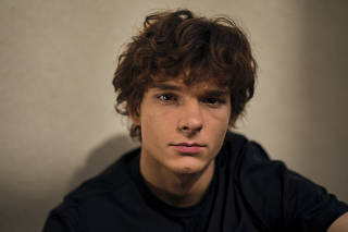 Mason Thames in Beverly Hills, Calif., May 14, 2025. (Philip Cheung/The New York Times)