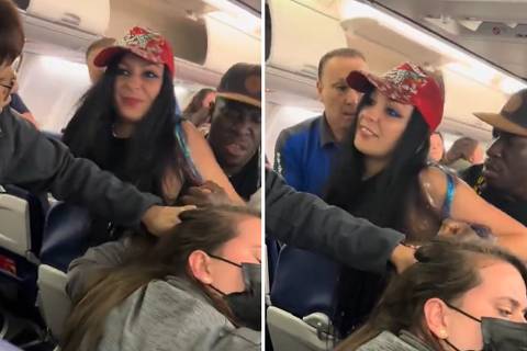 Mulher é presa após agressão em voo nos Estados Unidos